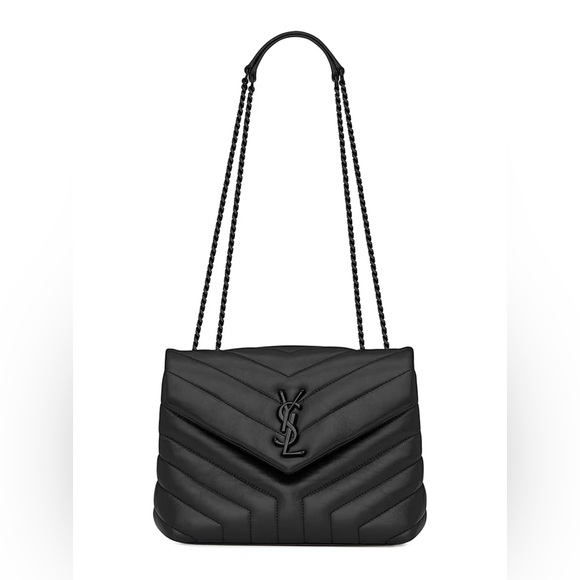 Saint Laurent Loulou Medium Shoulder Bag in Quilted Leather - Picture 1 of 9